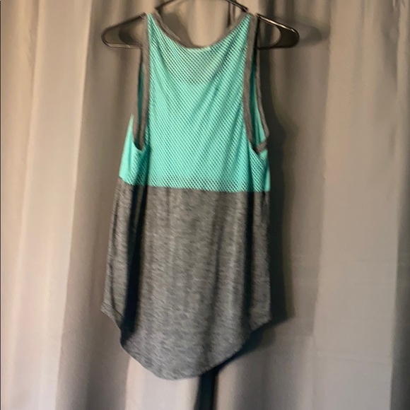 blue and grey tank top - Picture 2 of 3